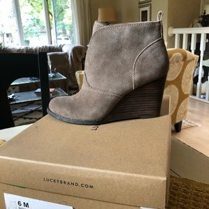 Lucky Brand Wedge Bootie